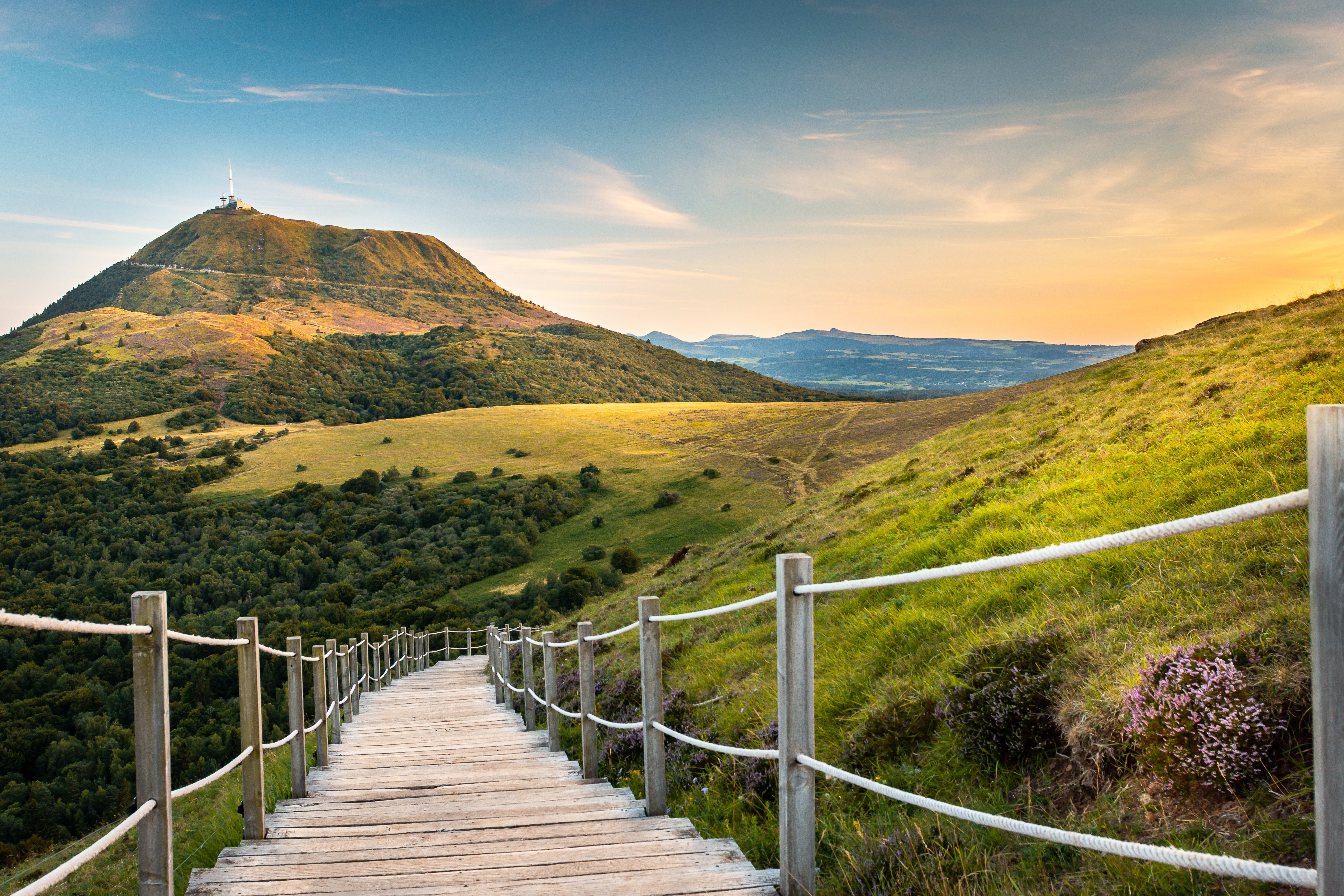 Trek - Lacs et volcans d\'Auvergne, du Puy de Dôme au Sancy